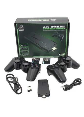 64ГБ Игровая приставка LITE GREEN HDMI 3535 игр Dendy, Sega, Аркадные игры, Game Boy, Nintendo, Atari, PlayStation 1 Grand (394590108)