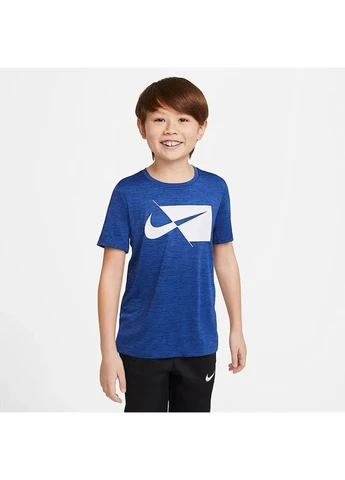 Комбінована демісезонна футболка b nk dry hbr ss top da0282-492 Nike