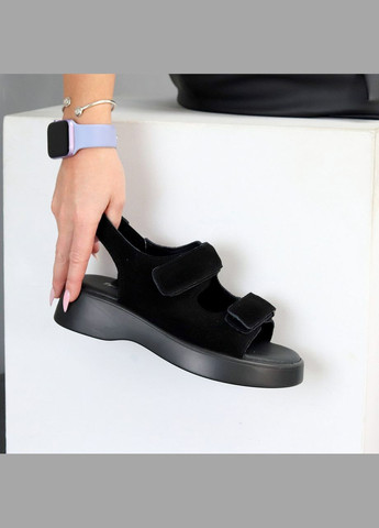 Черные босоножки "jellio" - удобство на максимум, стиль без компромиссов No Brand