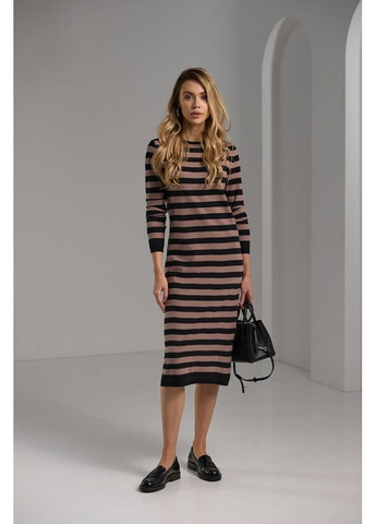 Чорна сукня 2508 суха троянда Triko Bakh