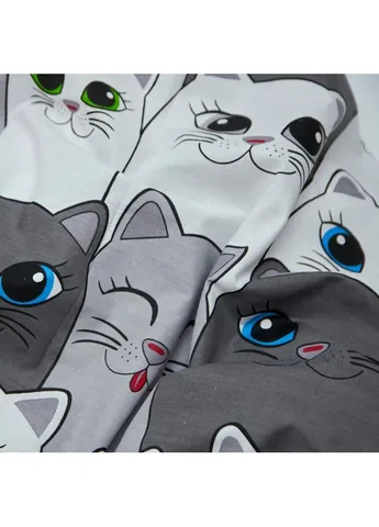 Простыня на резинке Бязь Gold Люкс 90х200х10 см (MS-850002164) Moon&Star Furry Friends (386593948)