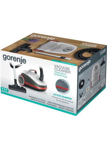 Пилосос (VCEA21GPLW) Gorenje VCEA 21 GPLW (354228473)