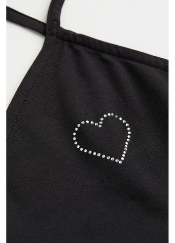 Чорна кежуал сукня H&M однотонна