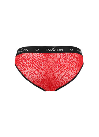 Мужские полупрозрачные трусы Slip Mike, красные, под леопард Passion (297572542)
