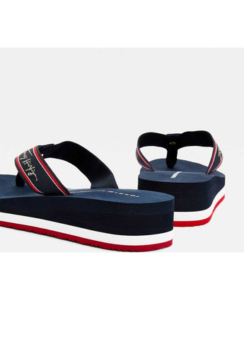 В'єтнамки жіночі Mid Wedge Beach Sandal Tommy Hilfiger (302299826)