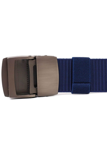 Надежный мужской ремень с металлической пряжкой из текстиля Vintage синий (sku_20596) No Brand (327819462)