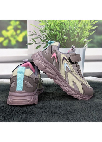 Лілові осінні кросівки дитячі для дівчинки Kimboo