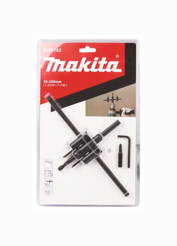 Регульоване свердло D-57102 (30-200х20 мм) різак по гіпсокартону (7945) Makita (295036913)