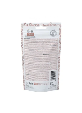 Лакомство Functional Snack Hairball д/котов для выведения шерсти с уткой 50 г Brit Care (376583883)