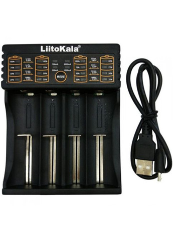 Универсальное зарядное устройство Lii-402 для 4 аккумуляторов 18650, AAA, AAA Li-Ion, LiFePO4, LiitoKala (318015578)