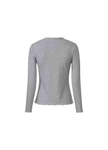 Футболка-лонгслив в рубчик набор 2 шт. для женщины LYCRA® 437378 Esmara (319303847)