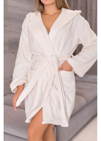 Женский махровый халат с капюшоном — ЗАМЕРЫ В ОПИСАНИИ Vione (370285376)