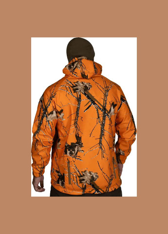 Оранжевая демисезонная куртка rubicon flamewood Camotec
