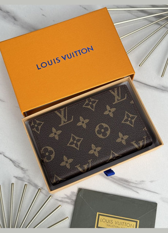 Жіночий гаманець коричневий + чорний книжка No Brand (322464443)