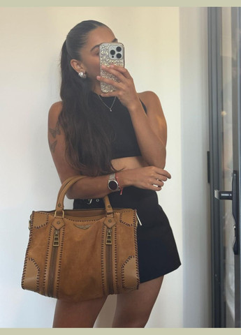 Элегантная сумка Sunny Medium 2 LWBA02254 из натуральной кожи Zadig & Voltaire (322650723)