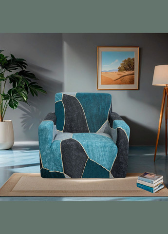 Чехол на кресло универсальный трикотажный 120 Love You (306459588)