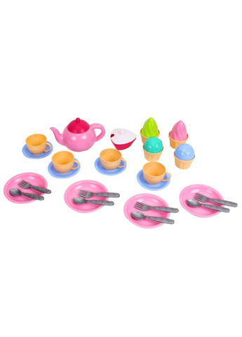 Дитячий ігровий набір "Кухня з набором посуду" 7280TXK, 66 предметів ТехноК (301789311)