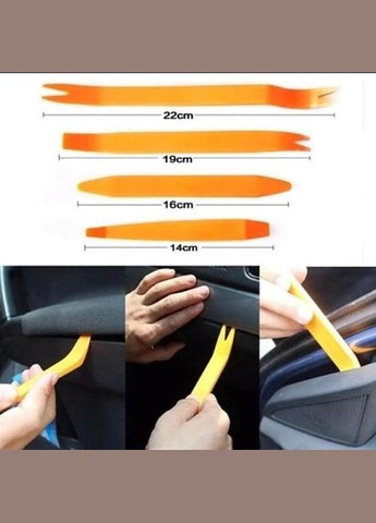 Автомобильные съемники Набор из 12 предметов для снятия пистонов обшивки салона автомобиля панелей магнитол (ВА050612) Bluefield (349844233)