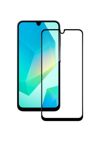 Скло захисне (m468699) ACCLAB Full Glue Samsung A16 Black (367065634)