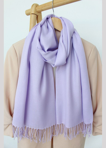 Шарф однотонний "Луїза" лавандовий 116050 Husta (322502492)