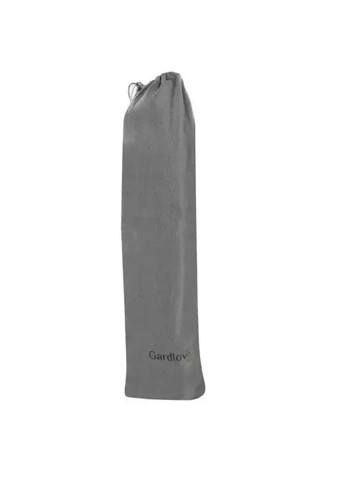 Большой садовый подвесной гамак с плетеными шнурами деревянным каркасом чехлом 200х100 см (477127-Prob) Серый Unbranded (294817220)