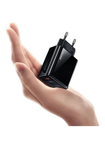 Мережевий зарядний пристрій T40 US-CC133 20W Black (CC133TC01) [160712] USAMS (399436267)