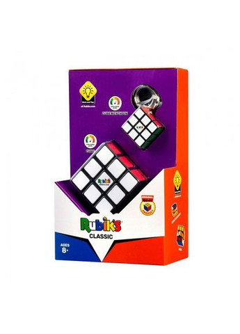 Набір головоломок 3х3 Класичне Пакування Кубик та міні-кубик (з кільцем) Rubik's (290108516)