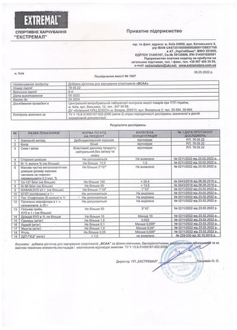 Амінокислоти BCAA 2:1:1 300 капсул по 450 мг – 100% чисті ВСАА для захисту і відновлення м’язів, без добавок Extremal (301940197)