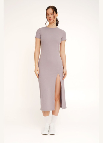 Сіра сукня жіноча wbc02371 shop (2000990447302) LAWA однотонна