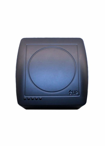 Розетка с заземлением с крышкой 16А, Acura графит Electro House (346087404)