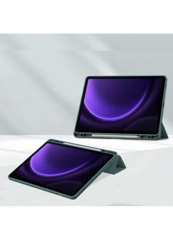 Чехол-книжка Soft Edge для Samsung Galaxy Tab S10 FE 10.9" Dark Green BeCover (400719469)