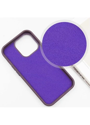 Чехол SnapCase с MagSafe для Apple iPhone 15 Pro Max 6.7" искусственная кожа темно-фиолетовый No Brand (402064502)