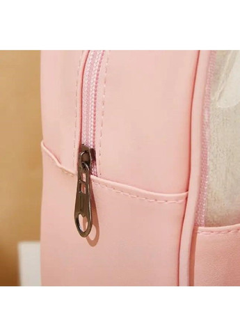 Косметичка органайзер сумка бокс для зберігання косметики засобів особистої гігієни екошкіра 21х12х7 см (476816-Prob) Рожева Unbranded (291398589)