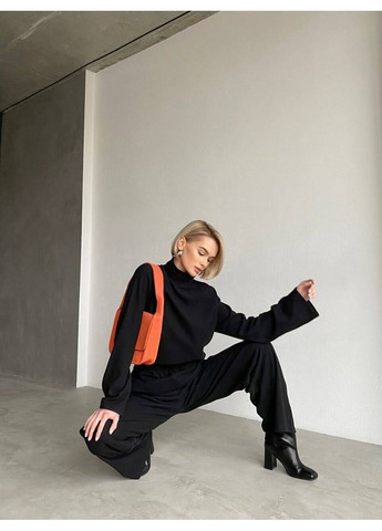 Жіночий костюм Margo з ангори рубчик (кофта + брюки) (mil473) milirud (366090155)