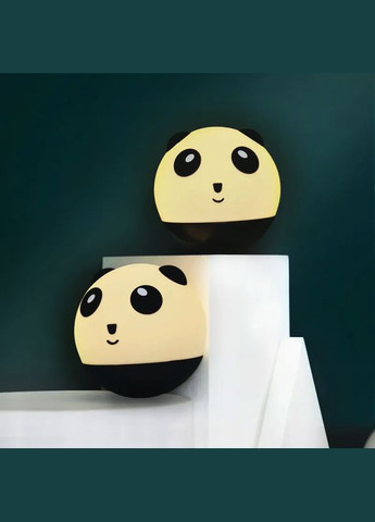 Аккумуляторный ночник-игрушка TT02 "Силиконовая Панда" (RGB-7 цветов + пульт ДУ) VHG (334305096)