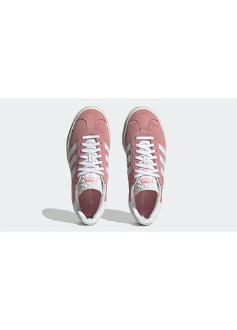 Розовые кроссовки gazelle platform bold super pop pink — ig9653 37 No Brand