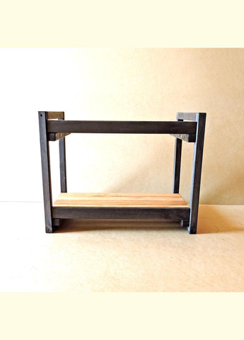 Этажерка разборная из дерева Бристоль 2 мускат (МЕБ-000225) No Brand (327849281)