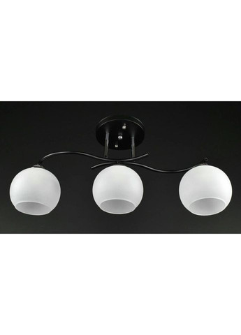 Стельова люстра на 3 лампочки 27415 Чорний 25х15х59 см. Sunnysky (335975687)