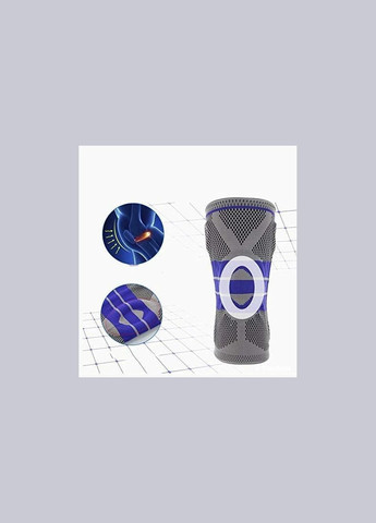 Колінний ортез Knee Pad із силіконовим кільцем розмір No Brand (326065947)