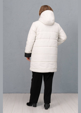 Белое демисезонное Короткое двустороннее пальто ИСТРА белое 62 Tatiana