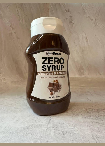 Сироп шоколад фундук без цукру GymBeam, 350 мл No Brand (323168869)