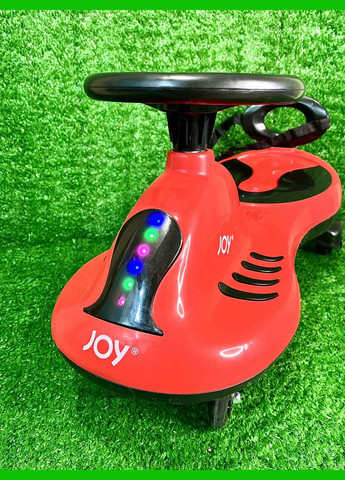 Каталка-толокар колеса PU зі світлом музикою укр озвучка захисний ремінь спинка (TB-220-40) Joy (346133136)
