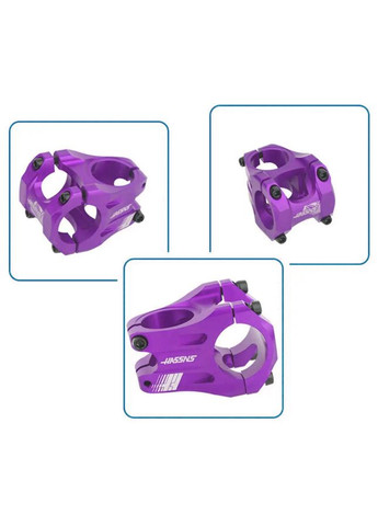 Винос керма Techno 31.8 x 35 мм, фіолетовий HASSNS (328266671)