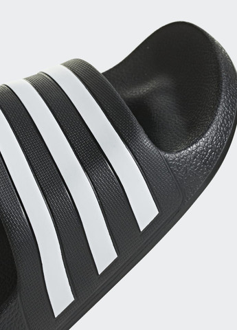 Черные спортивные шлепанцы adilette aqua adidas