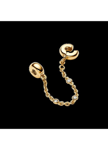 Защитная цепочка с прозрачными камешками Пандора 763515C01 Kabluchka (355344667)