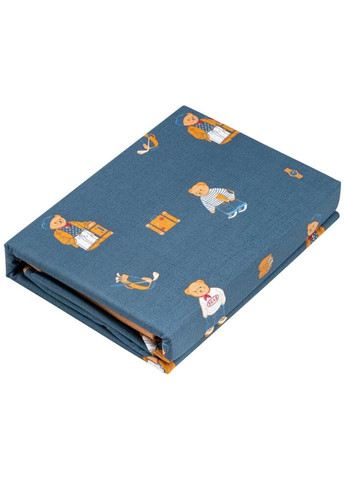 Постільна білизна євро Gloria Ведмедики ART-2022-TB 200х220 см синя Ardesto (336327504)