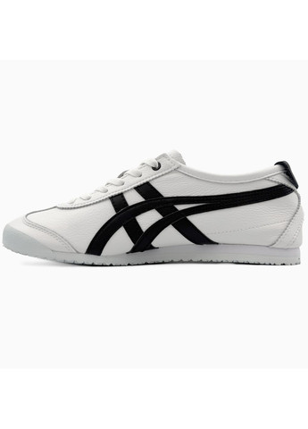 КРОССОВКИ ЖЕНСКИЕ ASICS ONITSUKA TIGER MEXICO WHITE / BLACK АСИКС ОНИТЦУКА ТАЙГЕР No Brand чёрные демисезоны (368888001)