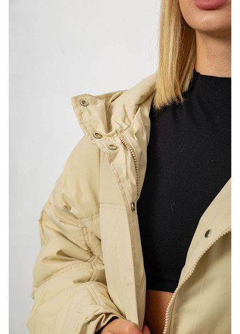 Бежевая зимняя куртка женская зимняя Ager 244R8832