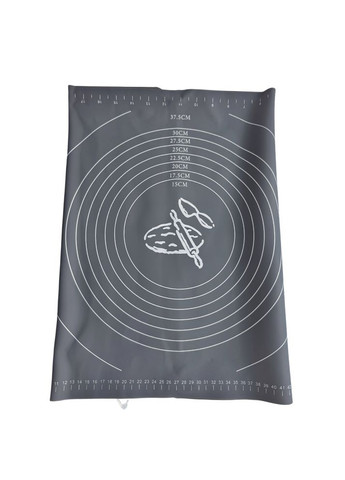 Коврик для раскатывания теста цвет в ассортименте силикон No Brand Коврик для раскатывания теста 65х45 см цвет в ассортименте силикон (320710932)