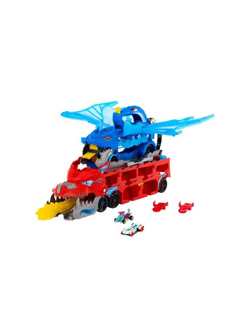 Автотрек-трансформер Два дракона пластик Hot Wheels від 4 років в асортименті JBM72 Mattel Маш6564 (370652542)
